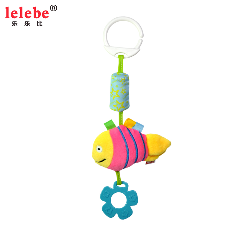 Детские игрушки плюшевые мягкие животные подвесные колокольчики милые колокольчики Рыба мягкие, удобные и Интересные детские декоративные игрушки