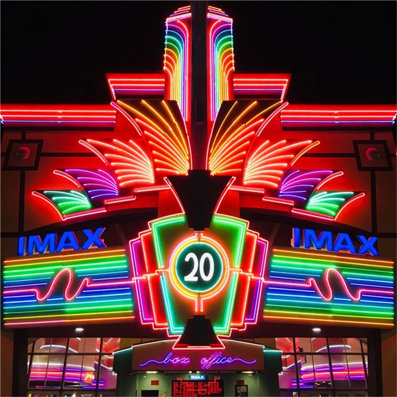 Tubo de vidro De Néon Sinais Luz Neon Levou Carta