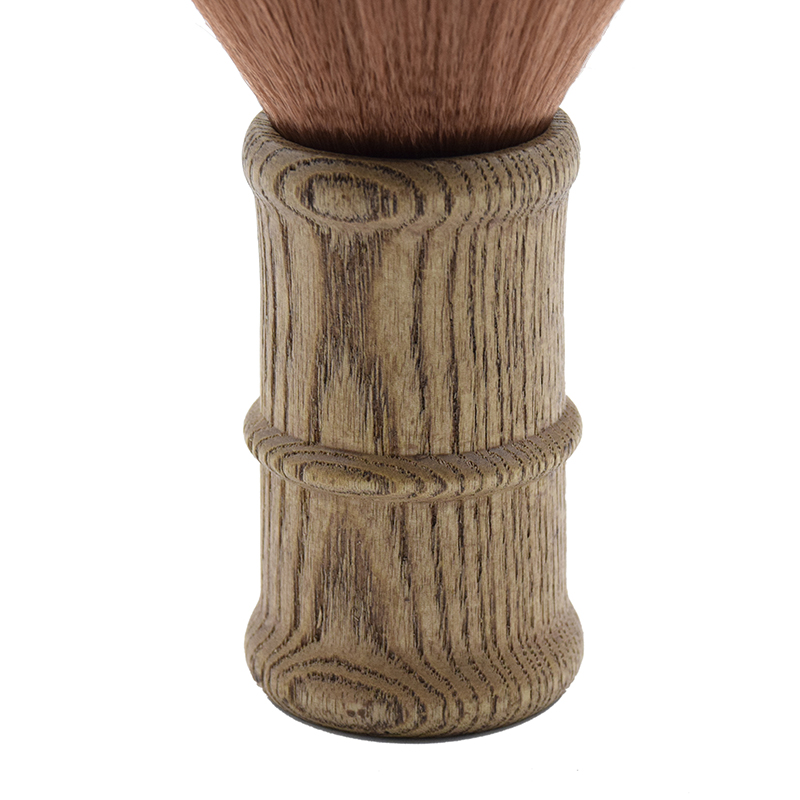 Vintage Neck Brush Barber Dust Hair Cleaning Brush Wood Handle Hair Styling Tools Hairdressing Accessories Neck Brush