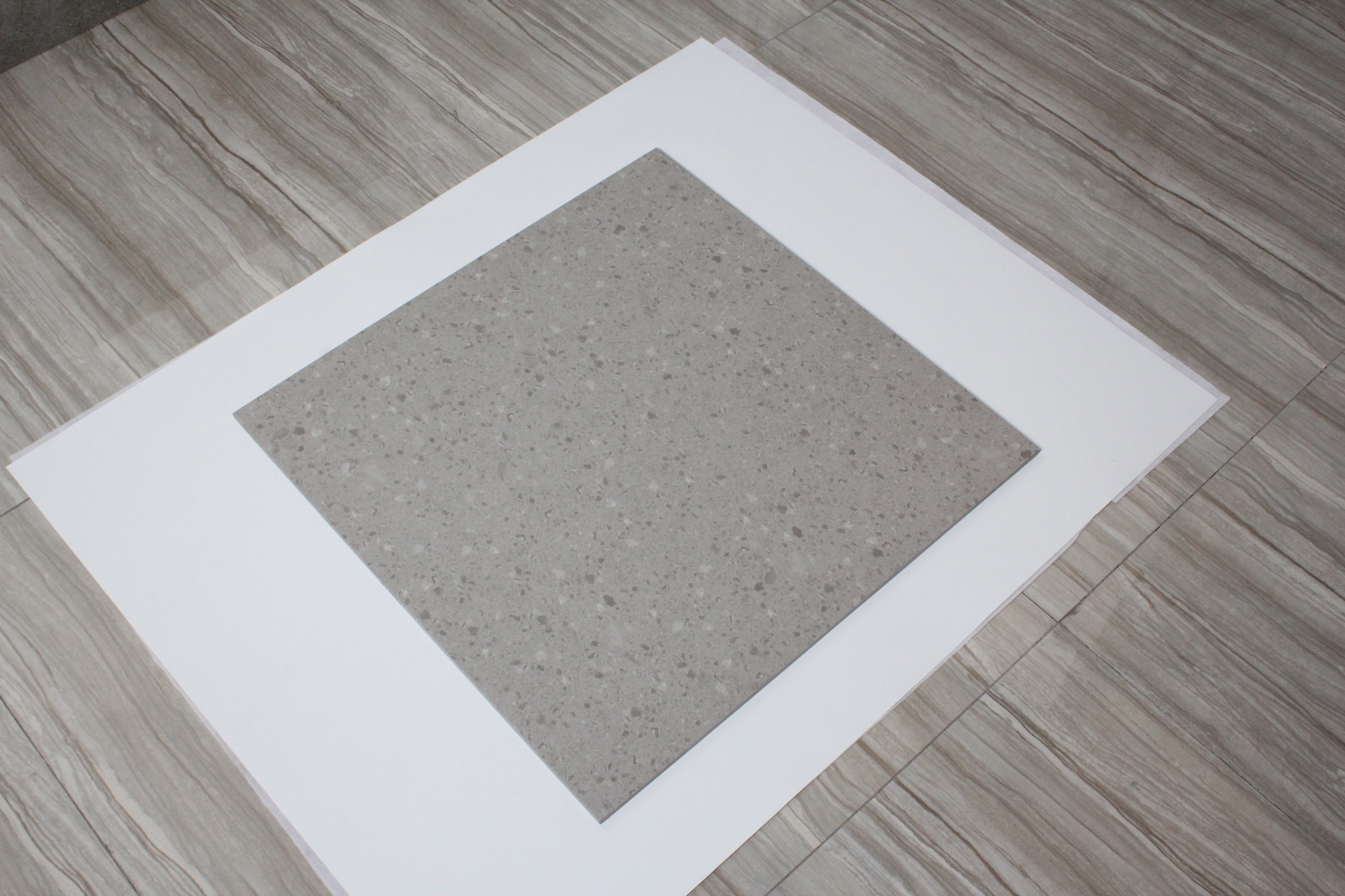 Hasin New Arrival Marbella Gray Stoneware Matt 600X600 Rustic Cement For Floor Tile