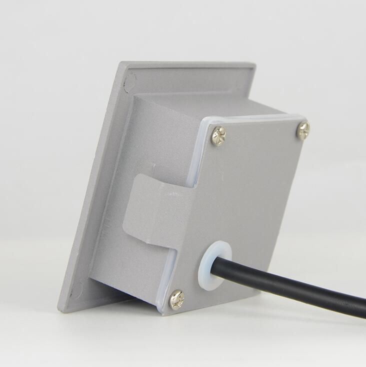 Inbouw wandvoetlamp met bewegingssensor