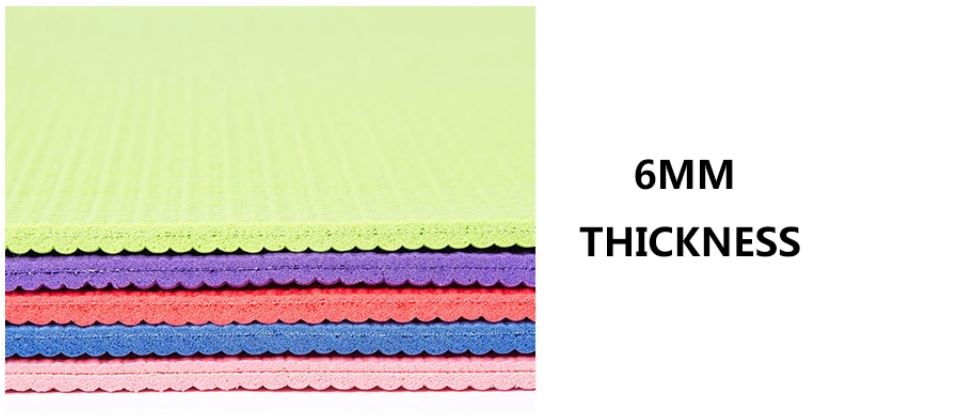 Cleaner Private Fitness Material Pvc Yoga Mat Eco Friendly 5mm 6mm 9