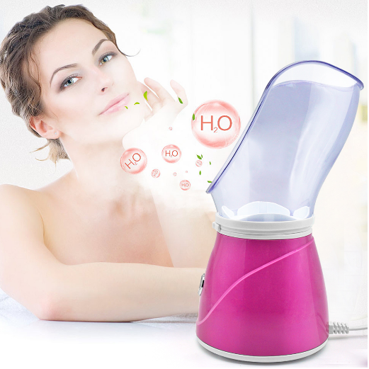 Большой 2-in-1professional нано для лица Уход за кожей лица паровой ингалятор для лечения акне поры удаление черных точек и синус примесей