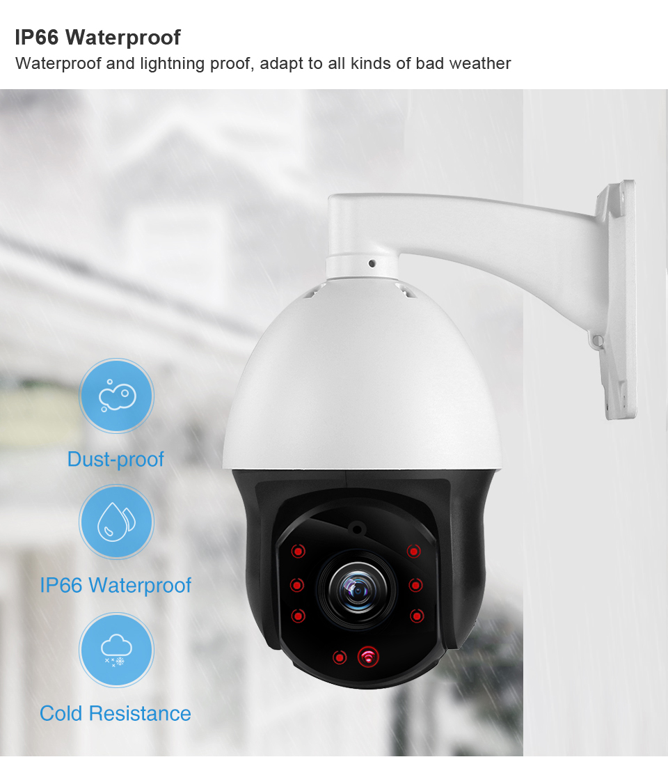 18x Optical Zoom Ptz Motion Tracking Camera De Surveillance Night Vision Outdoor P2P CCTV Security Camera