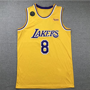 lakers jersey stitched