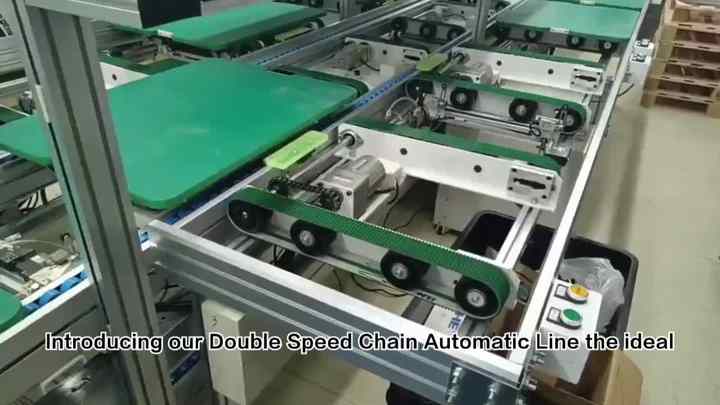 Double Speed Chain Assembly Line Printer Corrugated Assembly Line ...