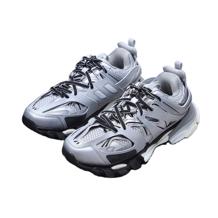 Оптовая продажа, новый дизайн, роскошные Брендовые мужские кроссовки balanciaga track 3,0, мужская спортивная обувь