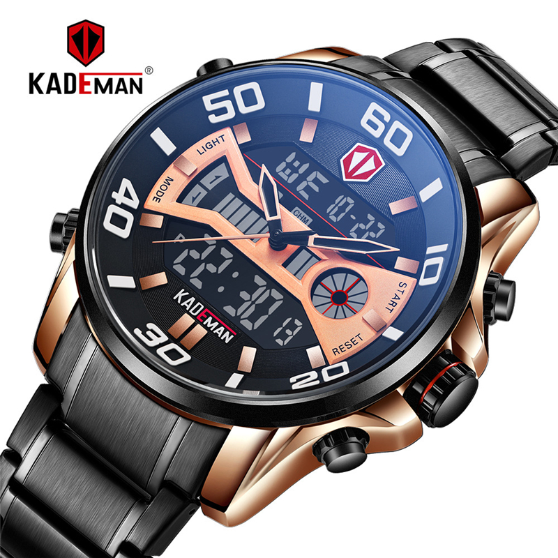 Catálogo de fabricantes de Kademan de alta calidad y Kademan Reloj LED Digital 3TAM para hombre de KADEMAN, relojes de