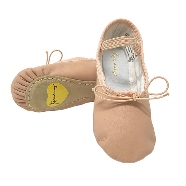 Балетки KARADANZE/цвет карамель горячий предмет для детей. Из Таиланда