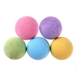 Organic fruit extract grape bath bombs