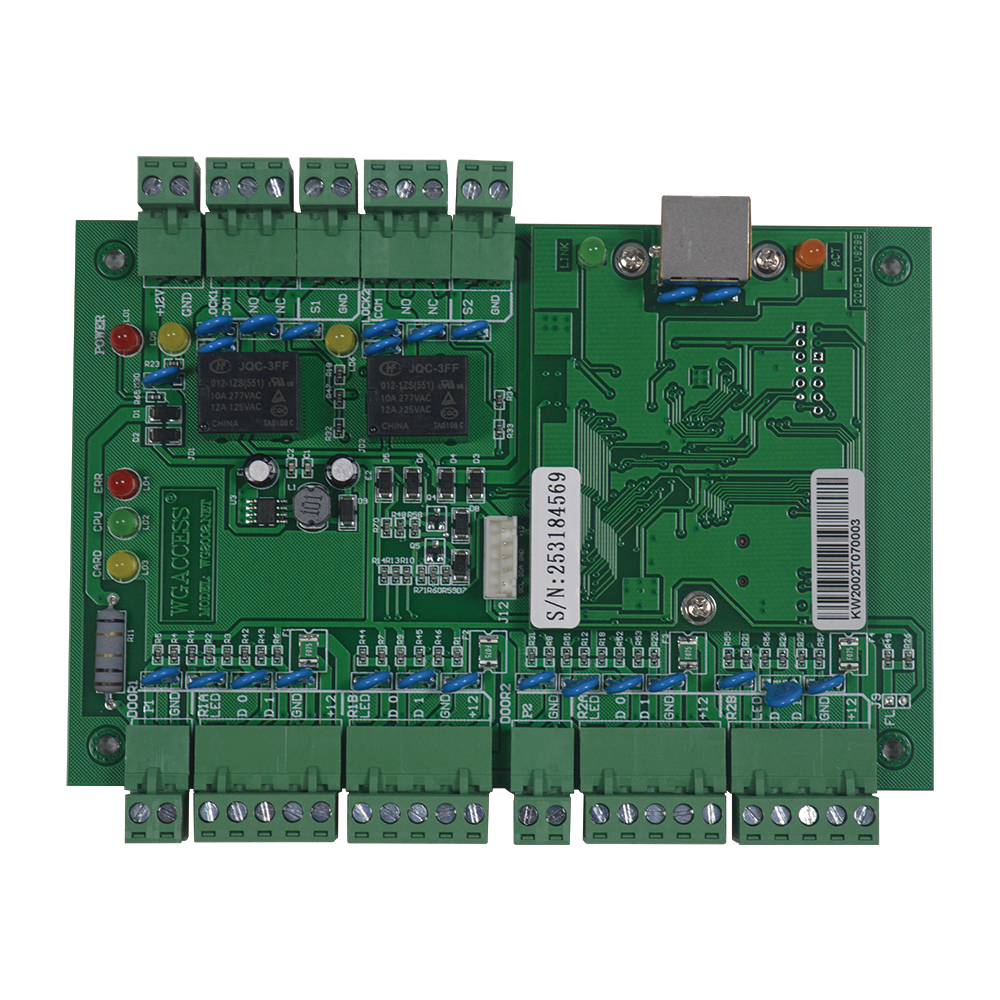 Тип сети магнитная карта посещаемости контроля доступа по отпечаткам монтажная плата