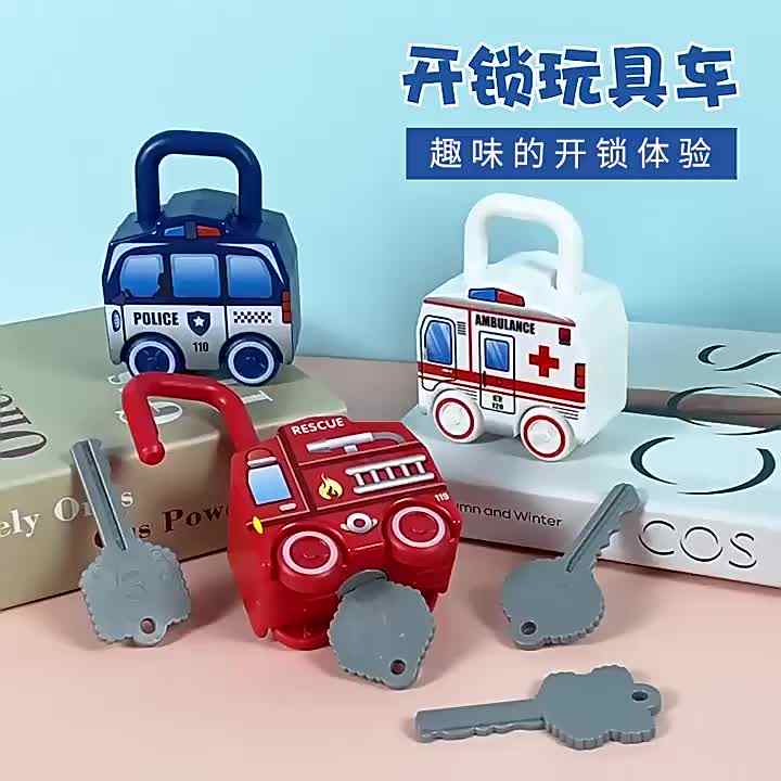 Montessori Lock Toy Educational Number Matching Game