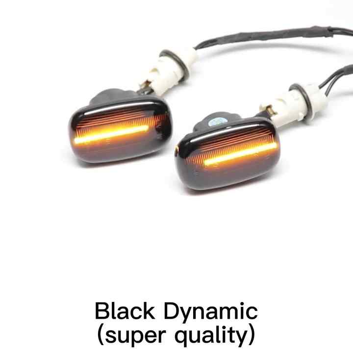 Pack Of 2 Amber Side Marker Lights – 12V Turn Signal Lamp Replacement For Toyota Yaris, Corolla, RAV4, Auris - View #3