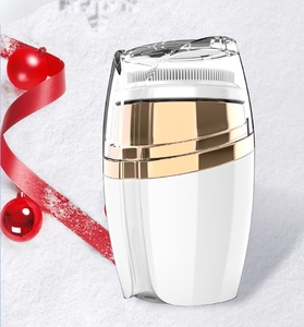 Shenzhen Skin Care Products Rotary Facial Brush Silicone Rotate Head Rotating Cleansing