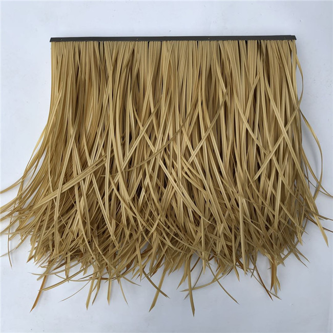 New Arrival Fireproof Artificial Synthetic Thatch Roof Tiles