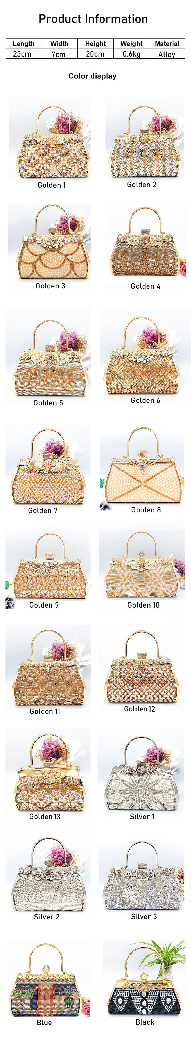 Fashion women trapezoid pearl decorative bags beaded clutches diamond handbags