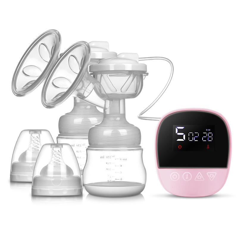 Пищевой Электрический молокоотсос, портативный двойной Электрический молокоотсос, портативные натуральные 3D молокоотсосы, молокоотсос OEM