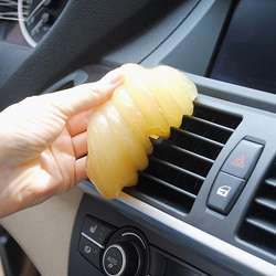 Car Clner Glue Panel Air Vent Outlet Dashboard Laptop Home Magic Clning Tool Mud Remover Car Gap Dust Dirt Clner Soft Gel