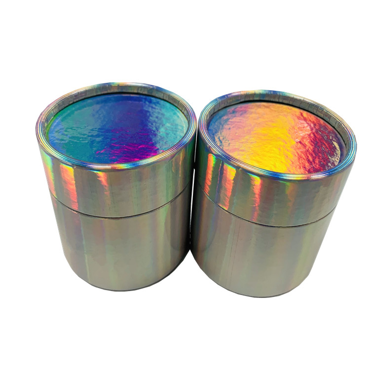 Custom made eco cardboard shaker Kraft paper tube spice salt packaging for powder