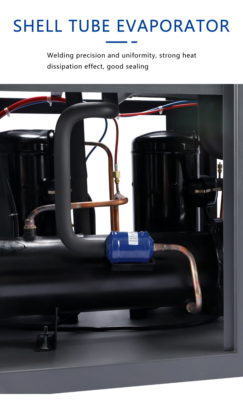 8HP industrial water cooled chiller price for molding machine