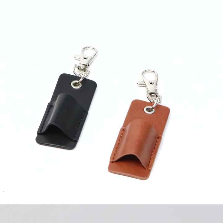 Leather Hanging Neck Nurse Pen Holder Pen Clip Pocket Holder