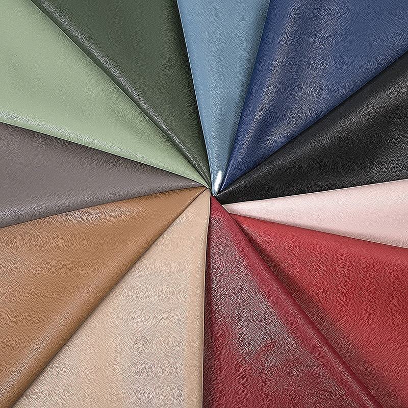 ecofriendly 软人造人造可水洗布 pu 合成素食 pvc pu 皮革服装