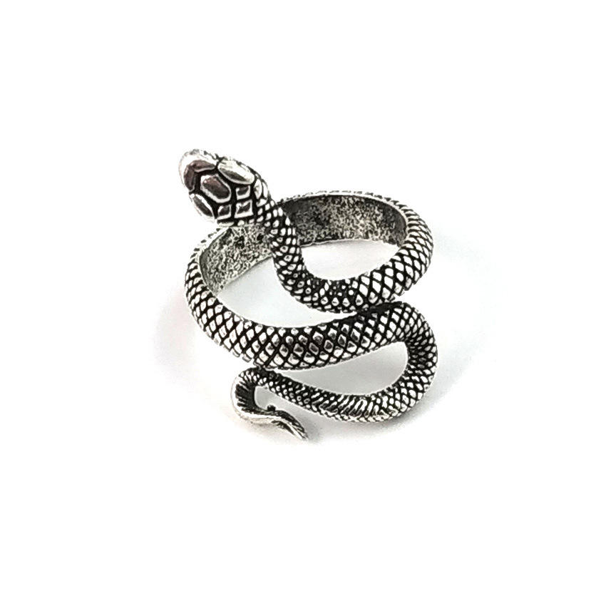 时尚复古珠宝动物餐巾可调节大小蛇环男士女士 - buy snake rings