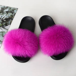fur flip flops wholesale