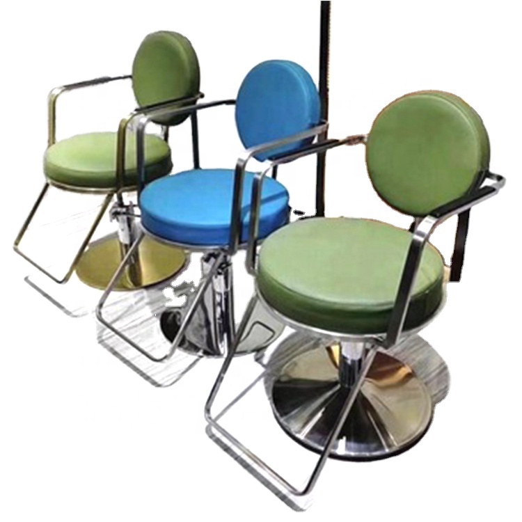 Высококачественное салонное оборудование, кресло для салона красоты, парикмахерское кресло из натуральной кожи, парикмахерское кресло