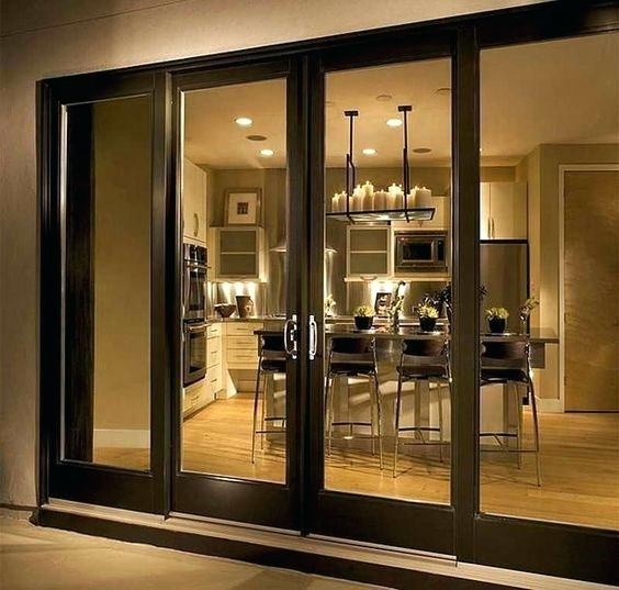 Sợi thủy tinh nhập bên ngoài cửa kính trượt bán
