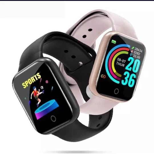 Y68 smart bracelet color screen heart rate blood pressure step counter Bluetooth sports bracelet new D20 smart bracelet