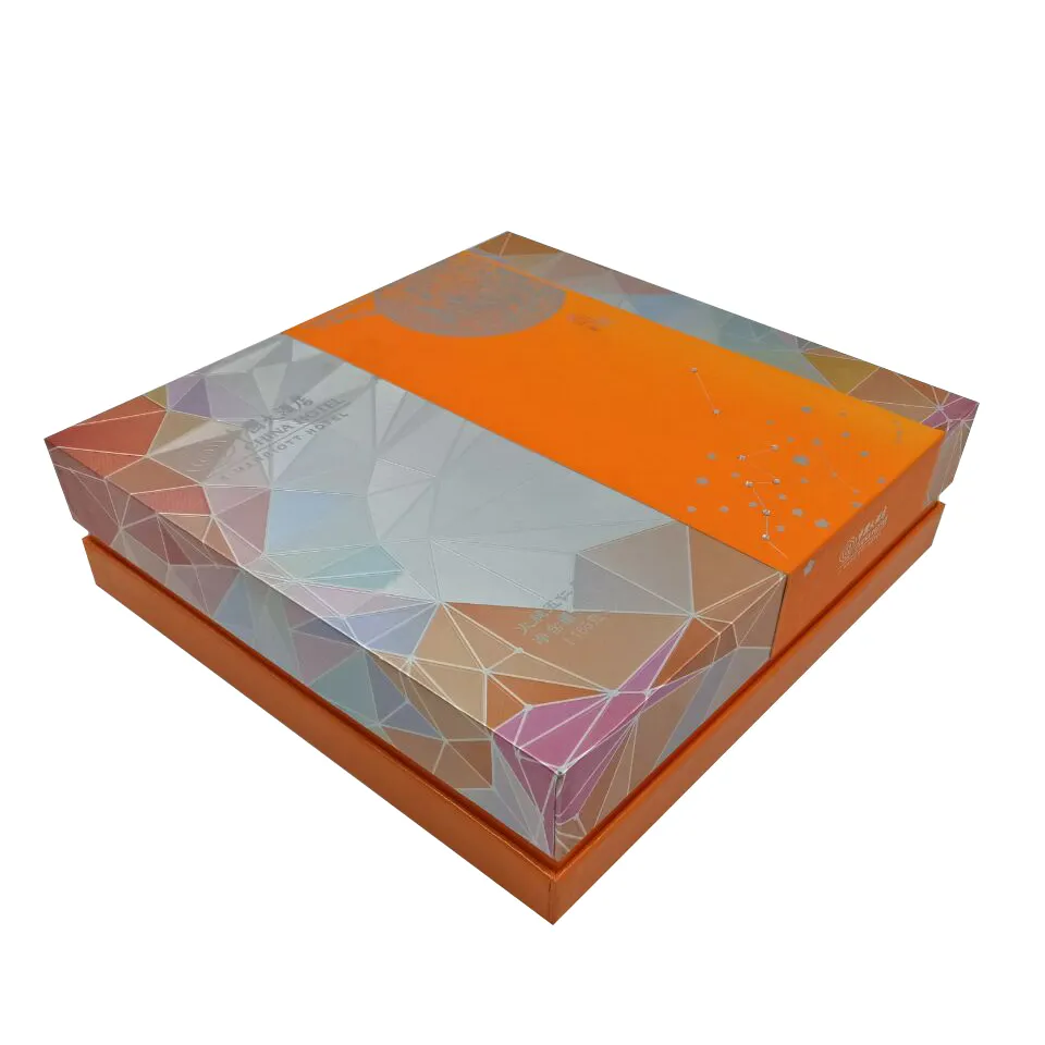 Wooden Box factory customized Storage Gift Square Packaging paper cardboard Box With Lids