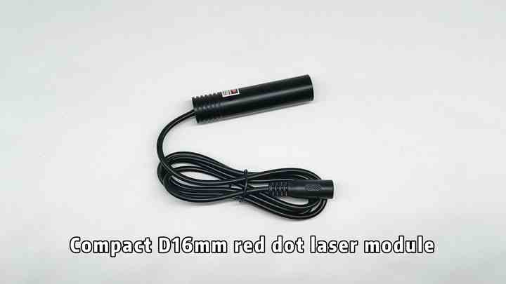 Compact Red Dot Laser Diode Module 650nm D16mm 50mW 100mW 3V 5V High ...