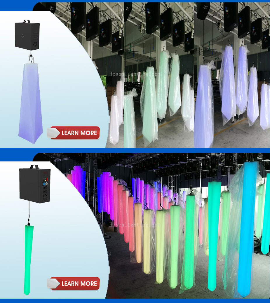 TEKE DMX チューブライト 2本セット LEDキネティックライトチューブ