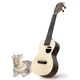 LED Bluetooth USB Smart Ukulele Toy Gift for Beginners