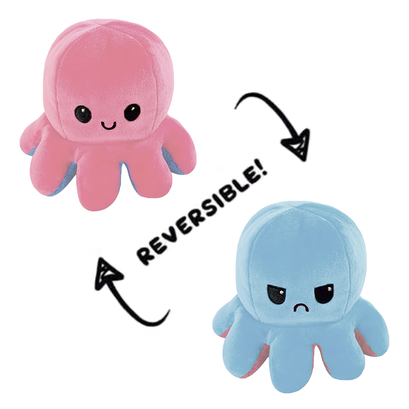 happy mad octopus plush
