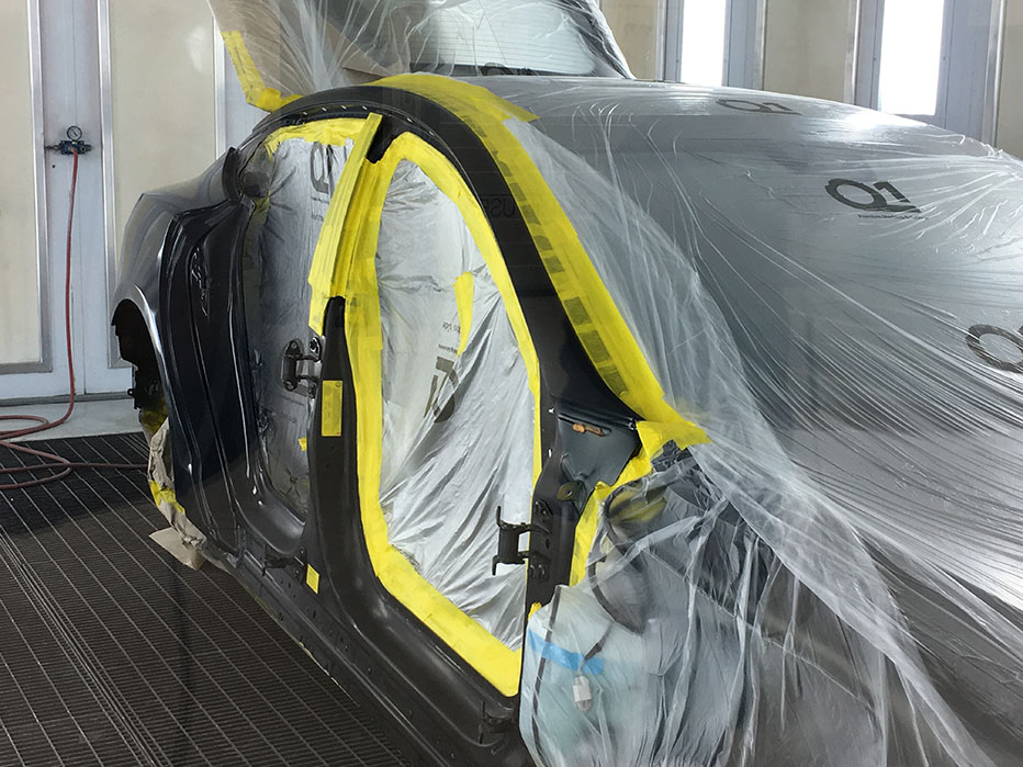4mx300m Whole Car Protective HDPE Film For Auto Paint Masking