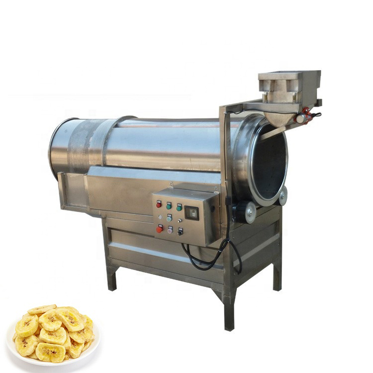 不锈钢滚筒调味涂布机粉扑调料机
