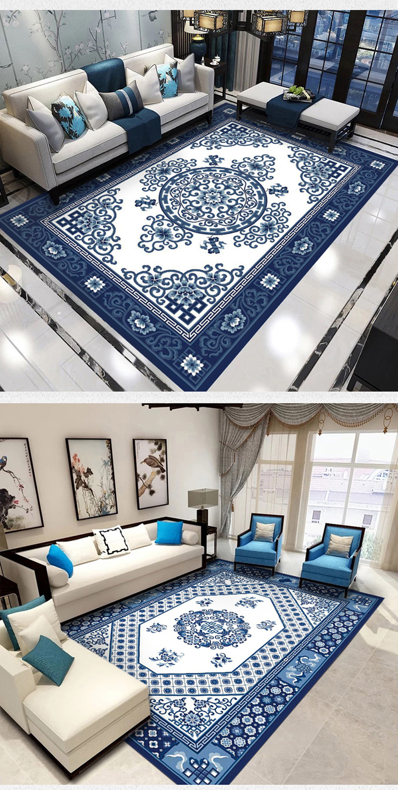 3D Top Quality Floor Rug Luxury Non Slip Playroom Kid Carpet Child Room Plastic Bag Living Room Chinese Style Customized Woven