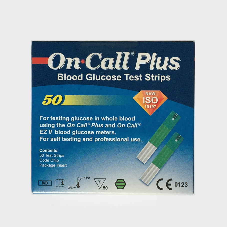 Тест-полоски на глюкометр On Call Plus