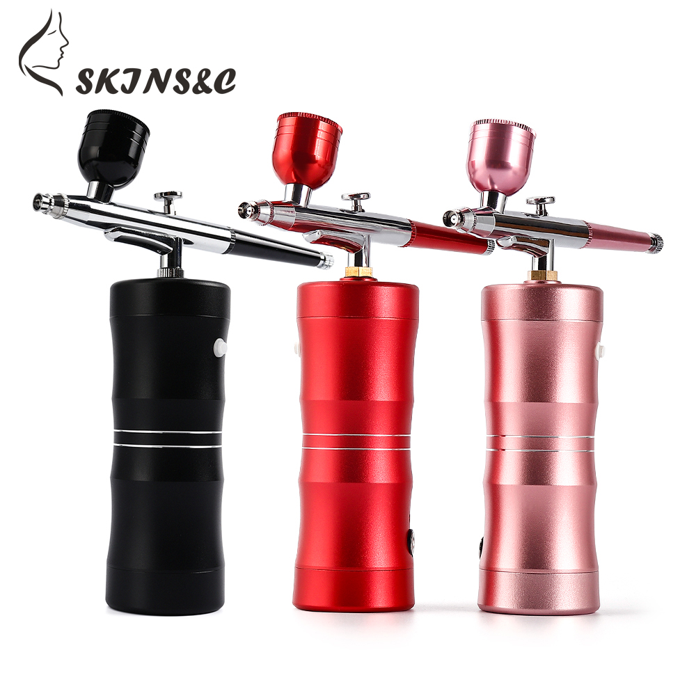 Универсальный беспроводной мини-Аэрограф, распылительный насос Gen Pen, воздушный компрессор, портативный набор кистей для рисования