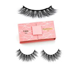 Worldbeauty Russian private label 3D effect KS3D  Korea PBT fiber Synthetic silk  mink lashes