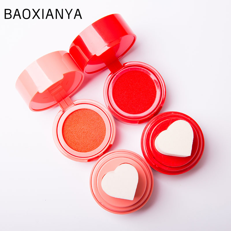 OEM ODM Chinese Long Lasting Makeup Custom Your Own Brand Waterproof Blusher Balls Cream liquid Private Label Blush
