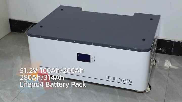 Batterie Solaire LiFePO4 – 51.2V 280Ah – 15KWh – RTPower – Neuve