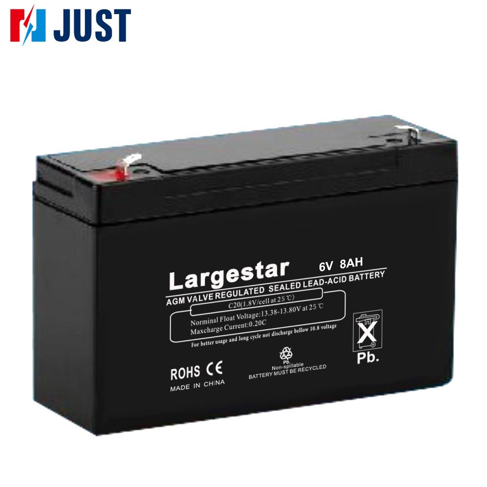 NPP 6V 9Ah Rechargeable SLA Battery Replace 6V 7Ah 2pcs 6V 8Ah With F1 //