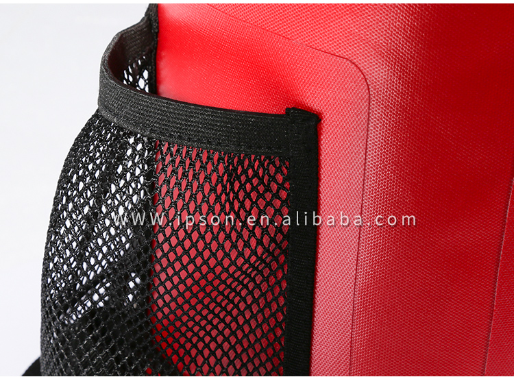 Customized  waterproof TPU roll top first aid kit cooler backpack for outdoor