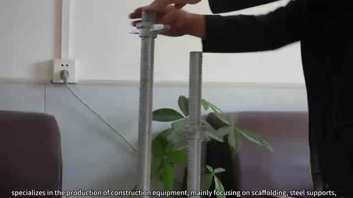 Heavy-duty Steel Construction Scaffold Support Horizontal Adjuster Base ...