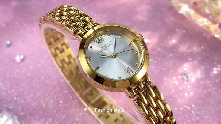 OLEVS 9992 Women's Luxury Sport Wrist Watch Shiny Durable