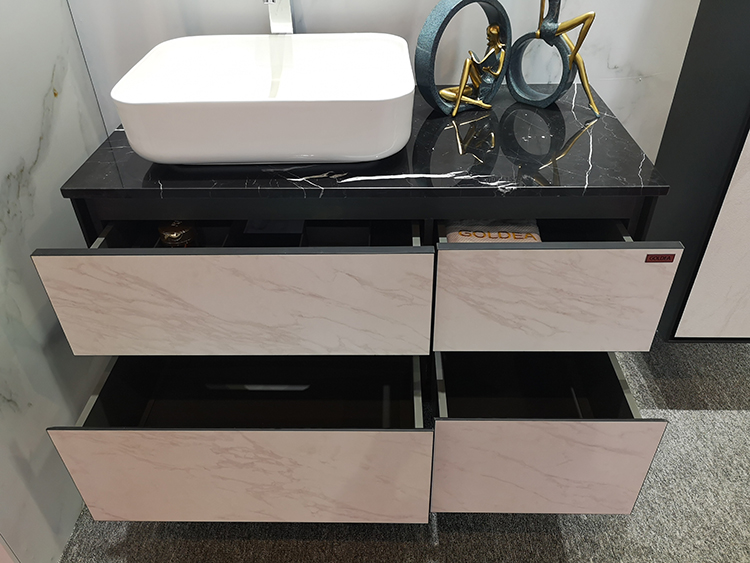 Contemporary bathroom cabinet wall melamine classic bathroom vanity