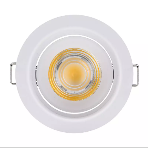 Fillux 2021 Converging Modern Indoor Round 10W Recessed Ceiling COB Downlight Lights for Room LED Wall Bulb Lamp Spotlight